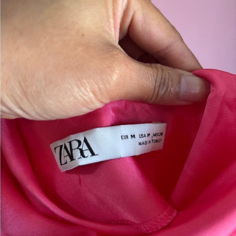 Zara Pink Midi Dress - Picture 4 of 6